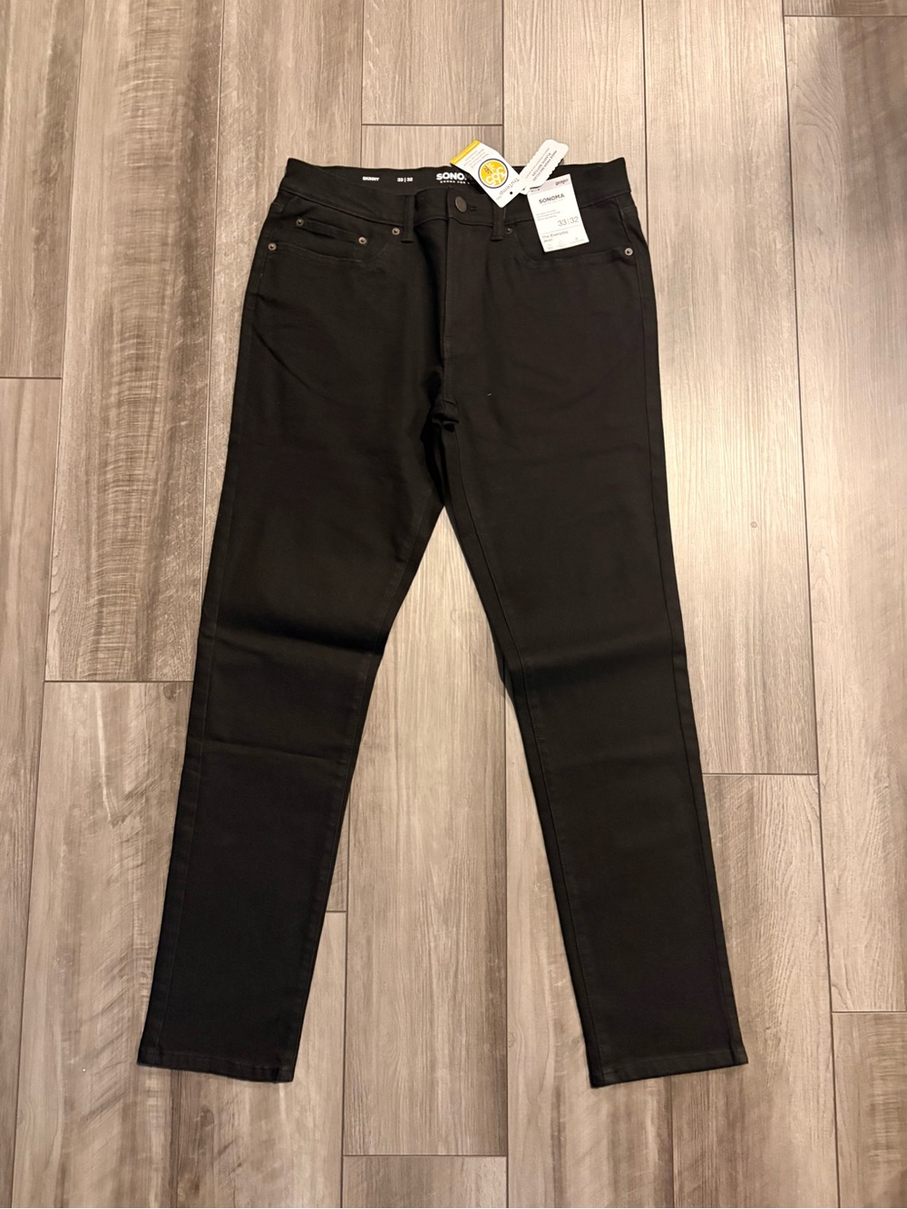 Men's Black Slim Jeans